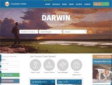 Tablet Screenshot of darwininfo.com